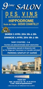 Brochure Chantilly 2014